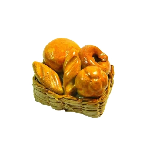 Cesto con pane per pastori da 7 a 12 cm
