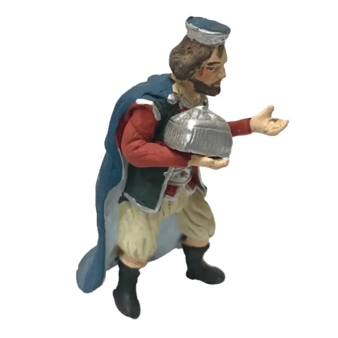 Re Magio con mirra in terracotta 10 cm 2