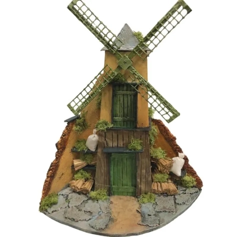 Mulino a vento in sughero 40 cm
