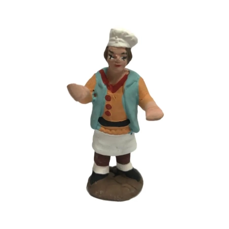 Cuoco in terracotta 4 cm