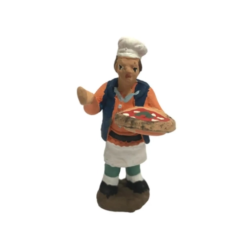 Pizzaiolo in terracotta 4 cm