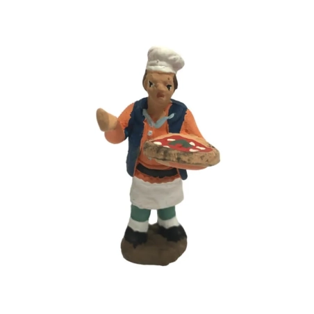 Pizzaiolo in terracotta 4 cm