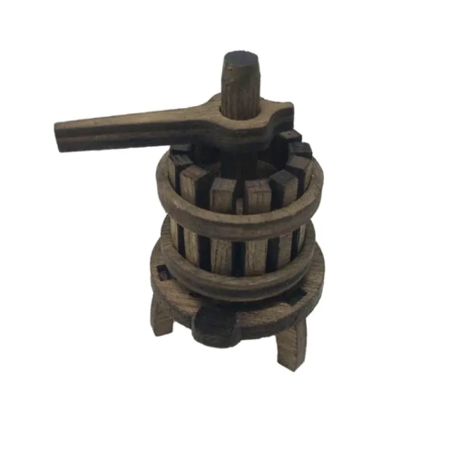 Torchio in legno artigianale da 6 cm