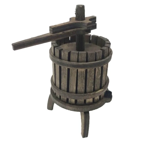 Torchio in legno artigianale 9 cm