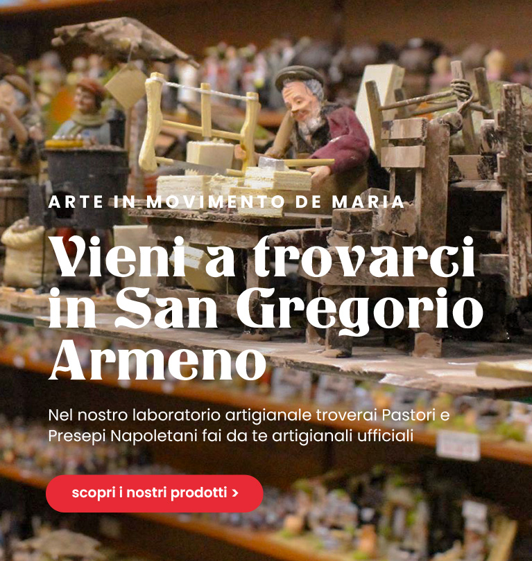 Arte in Movimento De Maria - presepi e statuine artigianali a San Gregorio Armeno