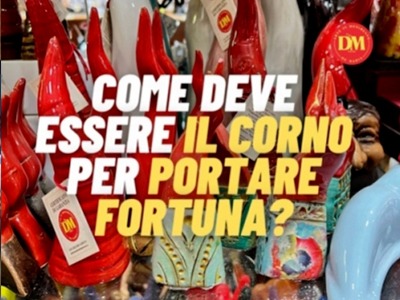 Come deve essere il corno per portare fortuna? | Arte in Movimento DeMaria