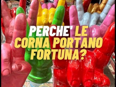 Perchè le CORNA portano fortuna? ARTE IN MOVIMENTO DE MARIA