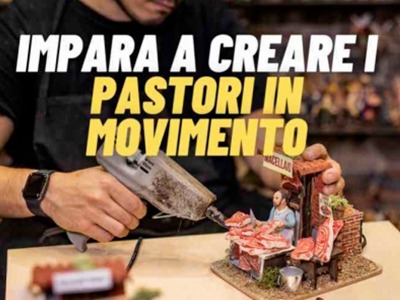 Pastori in movimento fai da te | Impara a creare statuine e presepi meccanici