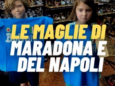 Acquista le T-Sthirt Maglie dei calciatori del napoli, di Maradona e Messi!