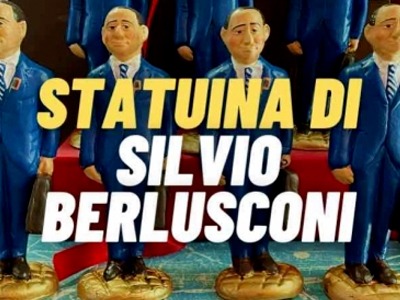 LA STATUINA DI SILVIO BERLUSCONI | ARTE IN MOVIMENTO DE MARIA